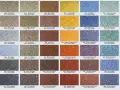 Nuancier enduit weber : une palette de couleurs texturées, du blanc kaolin au vert bambou, pour sublimer vos façades.