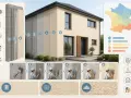 Étapes pour le prix d'un crépi de maison de 200m2. Illustration des matériaux et techniques pour un enduit extérieur.