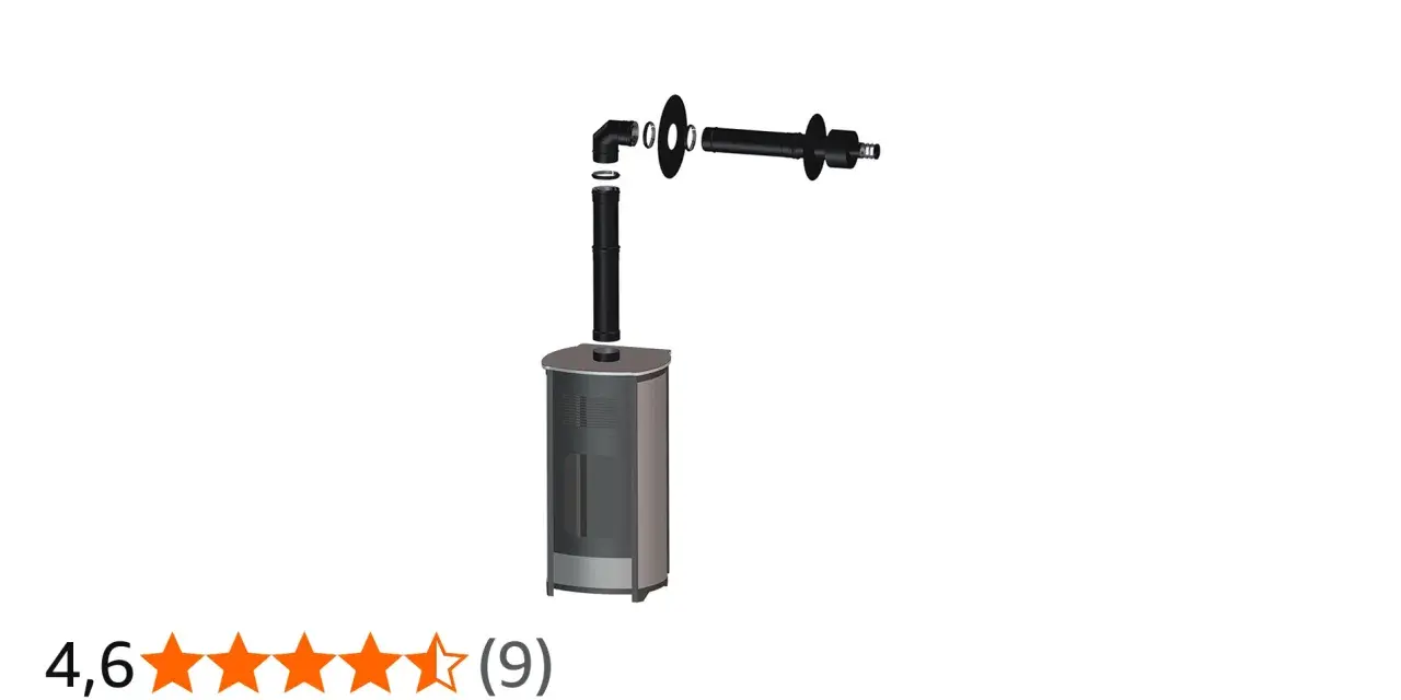 Poêle à granulés avec kit de raccordement ventouse. Découvrez le prix installation poêle à granulés ventouse pour un chauffage efficace.
