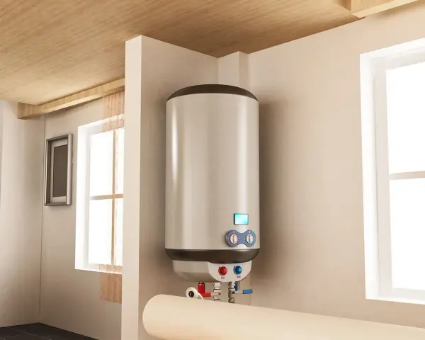 Chauffe-eau thermodynamique moderne, un élément clé pour une longue durée de vie et une eau chaude constante.