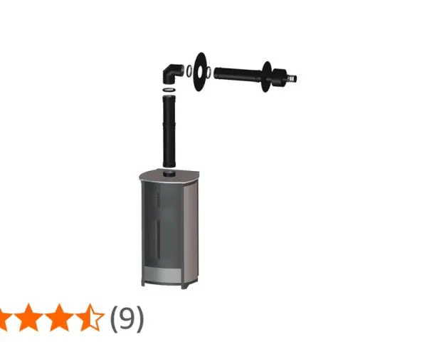 Poêle à granulés avec kit de raccordement ventouse. Découvrez le prix installation poêle à granulés ventouse pour un chauffage efficace.