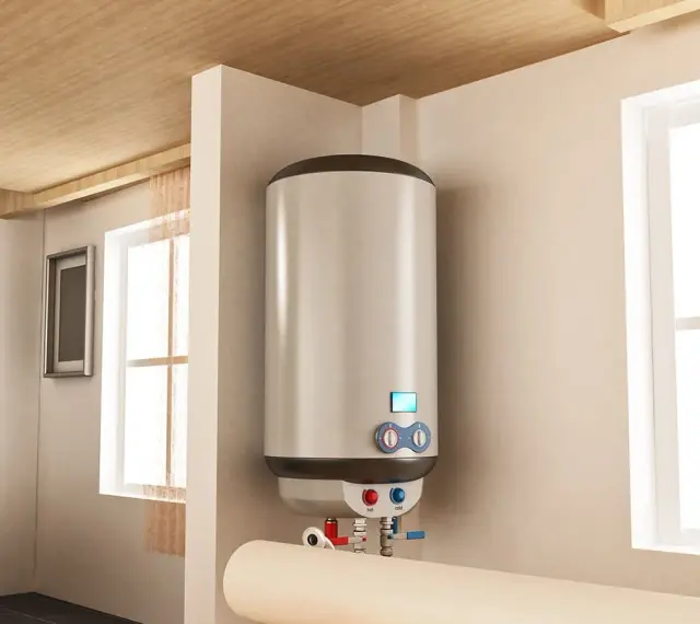 Chauffe-eau thermodynamique moderne, un élément clé pour une longue durée de vie et une eau chaude constante.